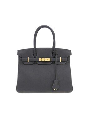 Hermes Birkin Bag Handbag Gold